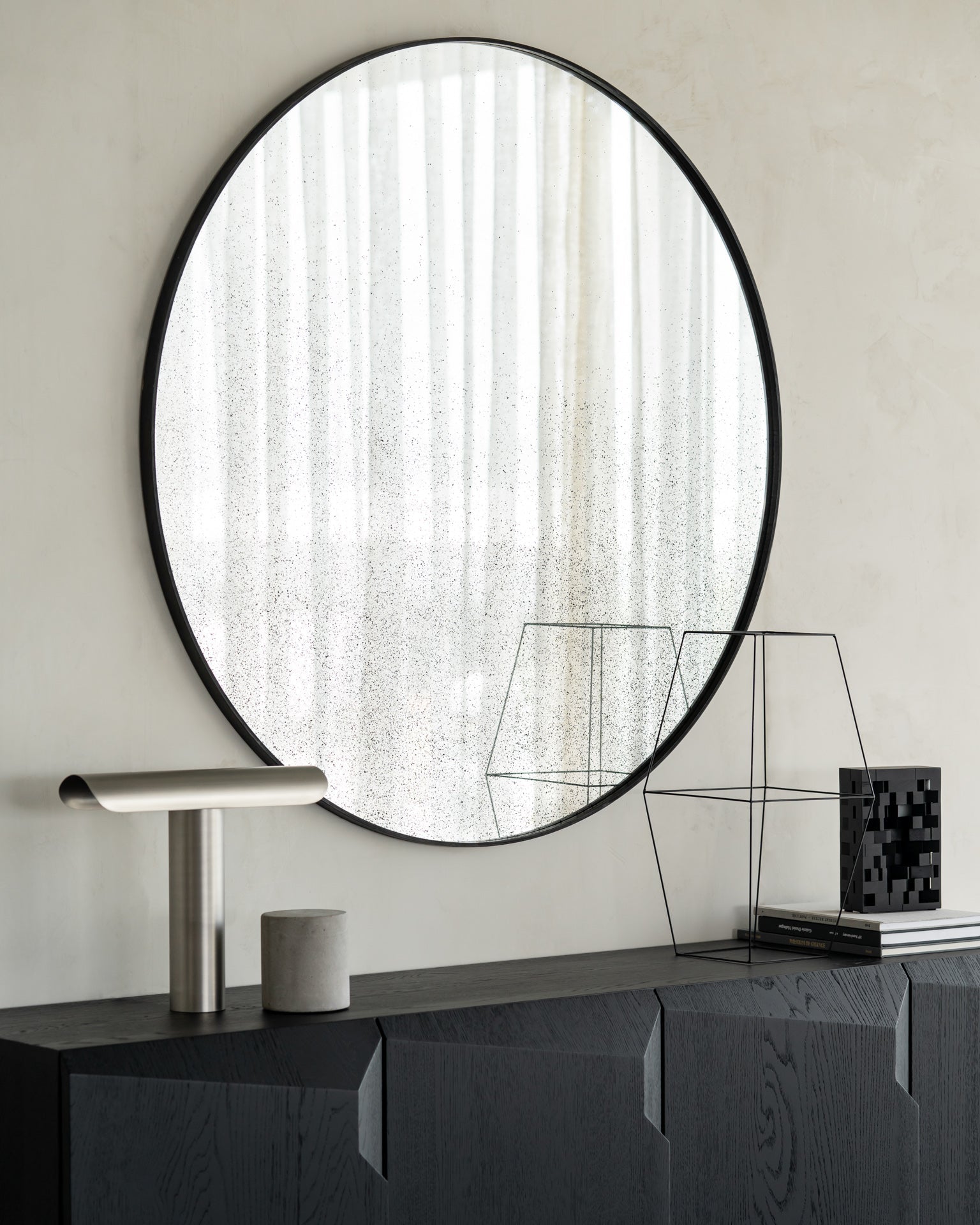 Aged Wall Mirror White Cliff Studio Wall Mirrors
