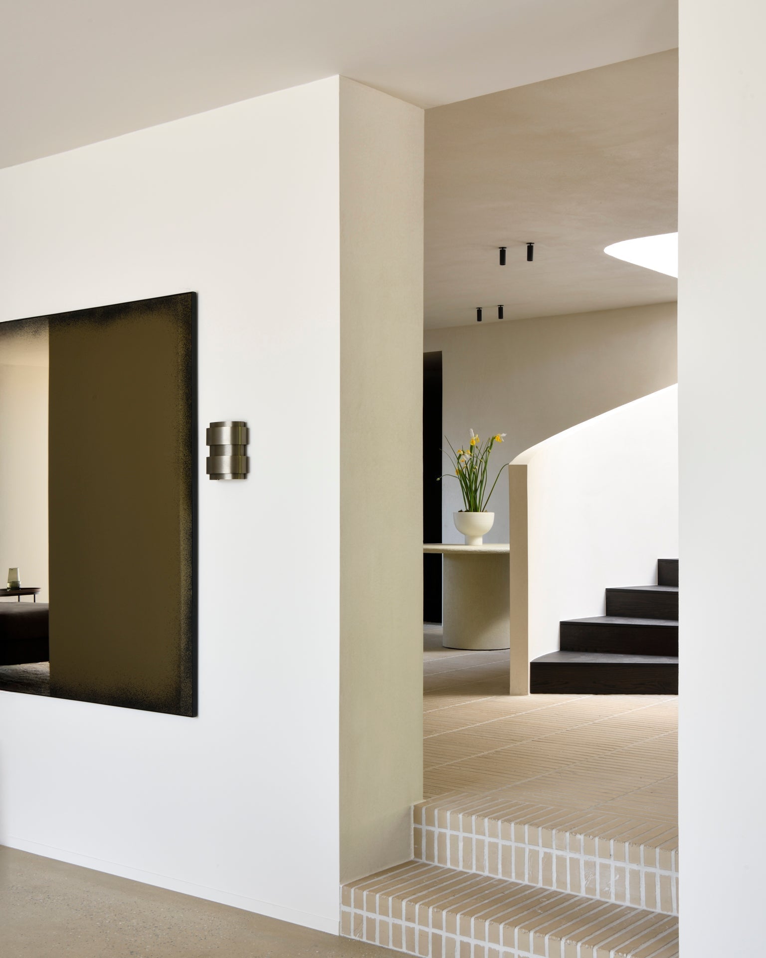 Aged Wall Mirror White Cliff Studio Wall Mirrors