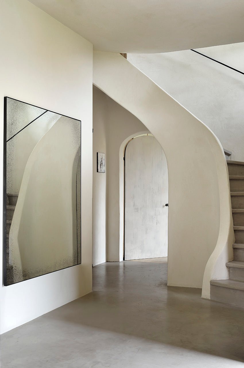 Aged Wall Mirror White Cliff Studio Wall Mirrors