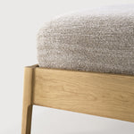 Air bed - oak - US King - with slats White Cliff Studio King Bed Frame