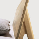 Air bed - oak - US King - with slats White Cliff Studio King Bed Frame