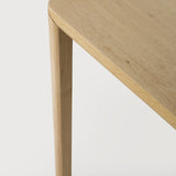 Air dining table - varnished oak - rectangular White Cliff Studio Dining Table