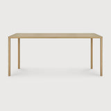 Air dining table - varnished oak - rectangular White Cliff Studio Dining Table
