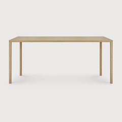Air dining table - varnished oak - rectangular White Cliff Studio Dining Table