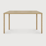 Air dining table - varnished oak - rectangular White Cliff Studio Dining Table