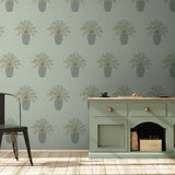 Alessa Wallpaper by The Bright Leaf Design