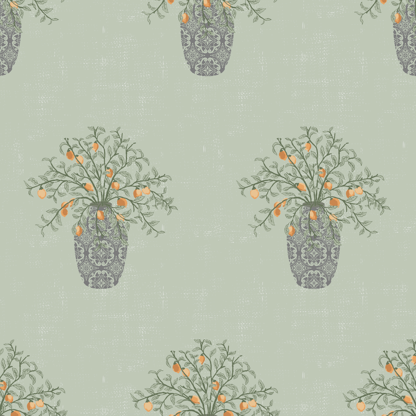 Alessa Wallpaper by The Bright Leaf Design