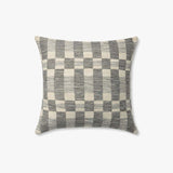 Amber Lewis x Loloi Adams Charcoal / Ivory Pillow White Cliff Studio Throw Pillows