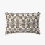 Amber Lewis x Loloi Adams Charcoal / Ivory Pillow White Cliff Studio Throw Pillows