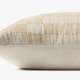 Amber Lewis x Loloi Adams Sand / Ivory Pillow White Cliff Studio Throw Pillows