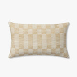 Amber Lewis x Loloi Adams Sand / Ivory Pillow White Cliff Studio Throw Pillows