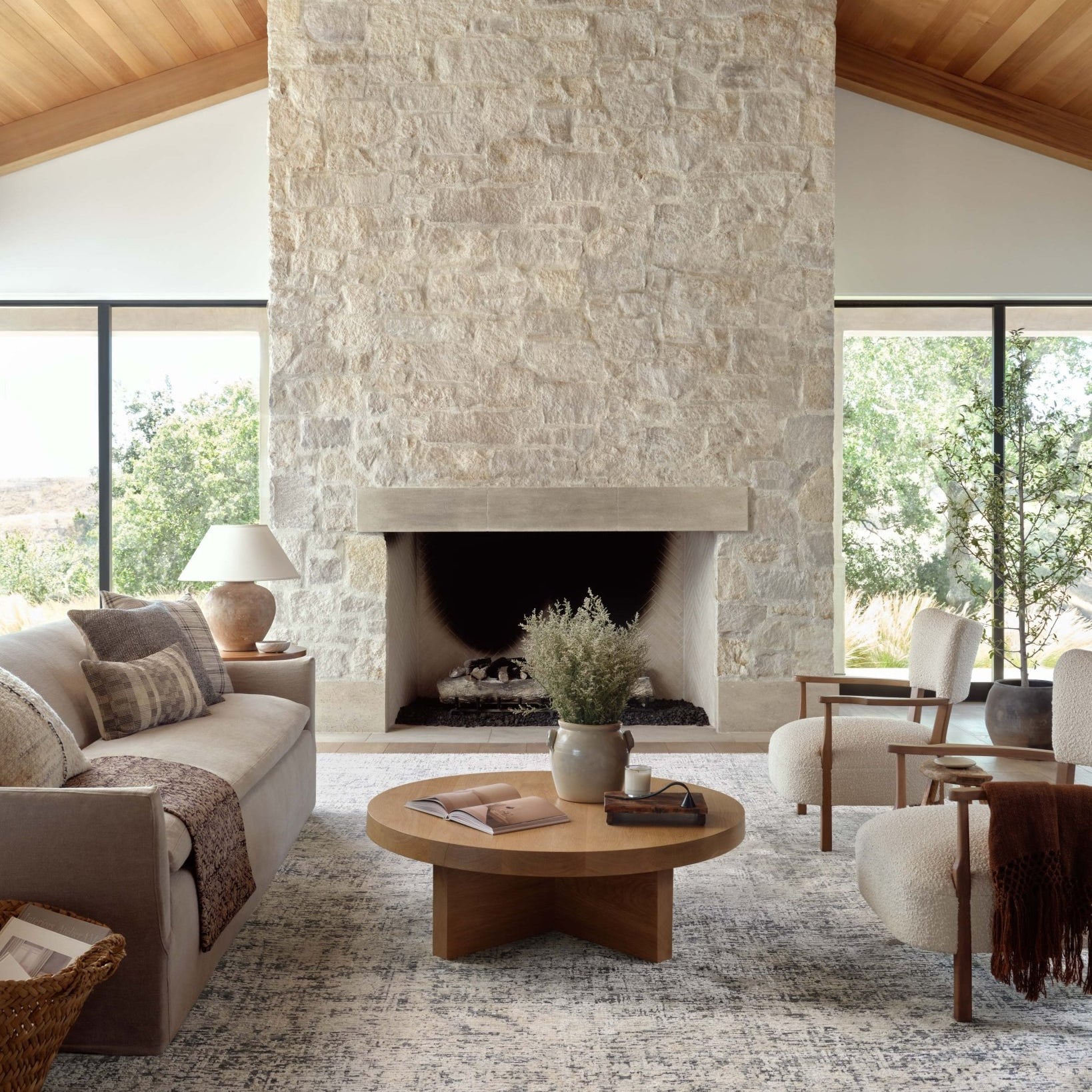 Amber Lewis x Loloi Alie Charcoal / Beige Rug