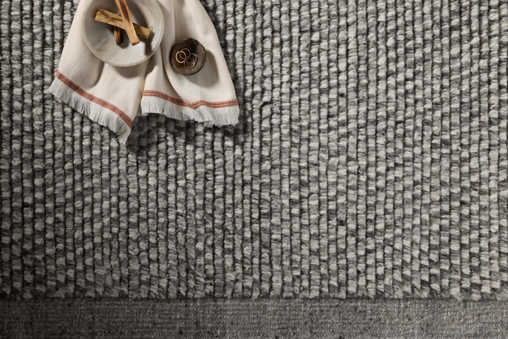 Amber Lewis x Loloi Asher Slate 11' - 6" x 15' Area Rug White Cliff Studio Area Rugs