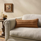 Amber Lewis x Loloi Aspyn Amber 12'' x 27'' Pillow Cover Only White Cliff Studio Throw Pillows