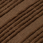 Amber Lewis x Loloi Aspyn Brown 22'' x 22'' Pillow Cover Only White Cliff Studio Throw Pillows