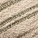 Amber Lewis x Loloi Atley Natural / Olive 22'' x 22'' Pillow Cover Only White Cliff Studio Throw Pillows