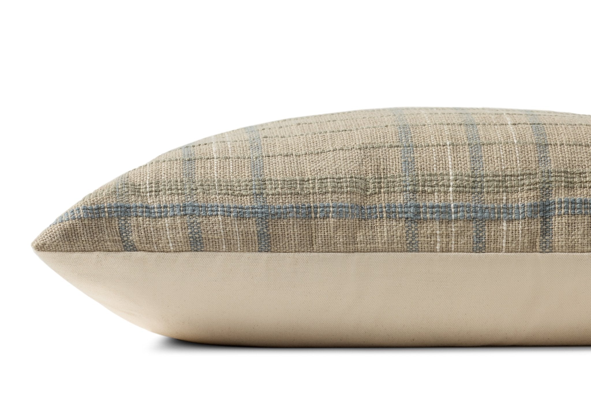 Amber Lewis x Loloi Avalon Blue / Multi 13'' x 21'' Pillow Covery Only White Cliff Studio Throw Pillows