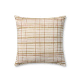 Amber Lewis x Loloi Avalon Wheat / Multi 22'' x 22'' Pillow Covery Only White Cliff Studio Throw Pillows