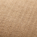 Amber Lewis x Loloi Aveline PAL0034 Natural / Rust 18'' x 18'' Cover w/Down Pillow White Cliff Studio Throw Pillows