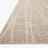 Amber Lewis x Loloi Bexley Mushroom / Natural Rug White Cliff Studio Area Rugs