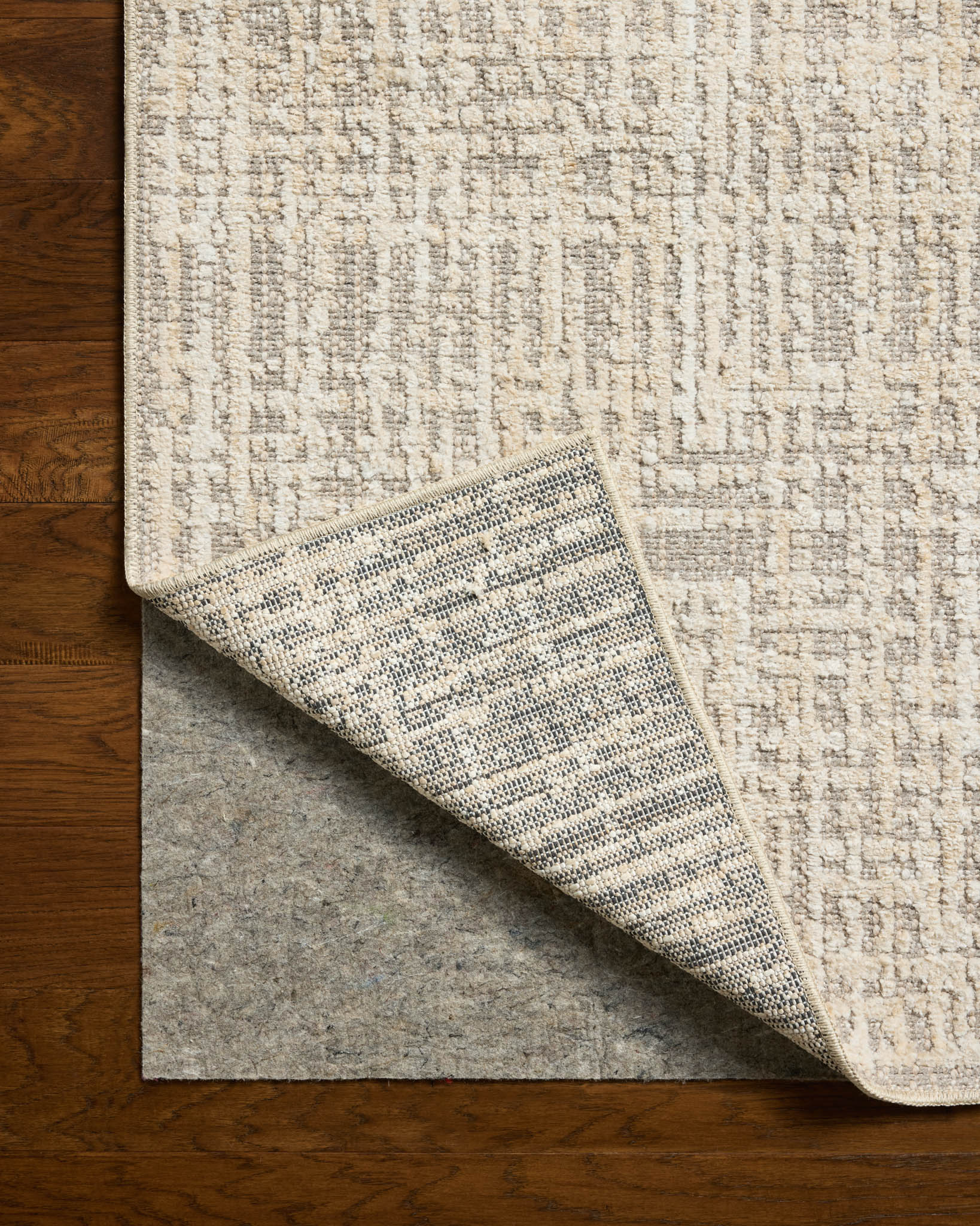 Amber Lewis x Loloi Bexley Natural / Dove Rug White Cliff Studio Area Rugs