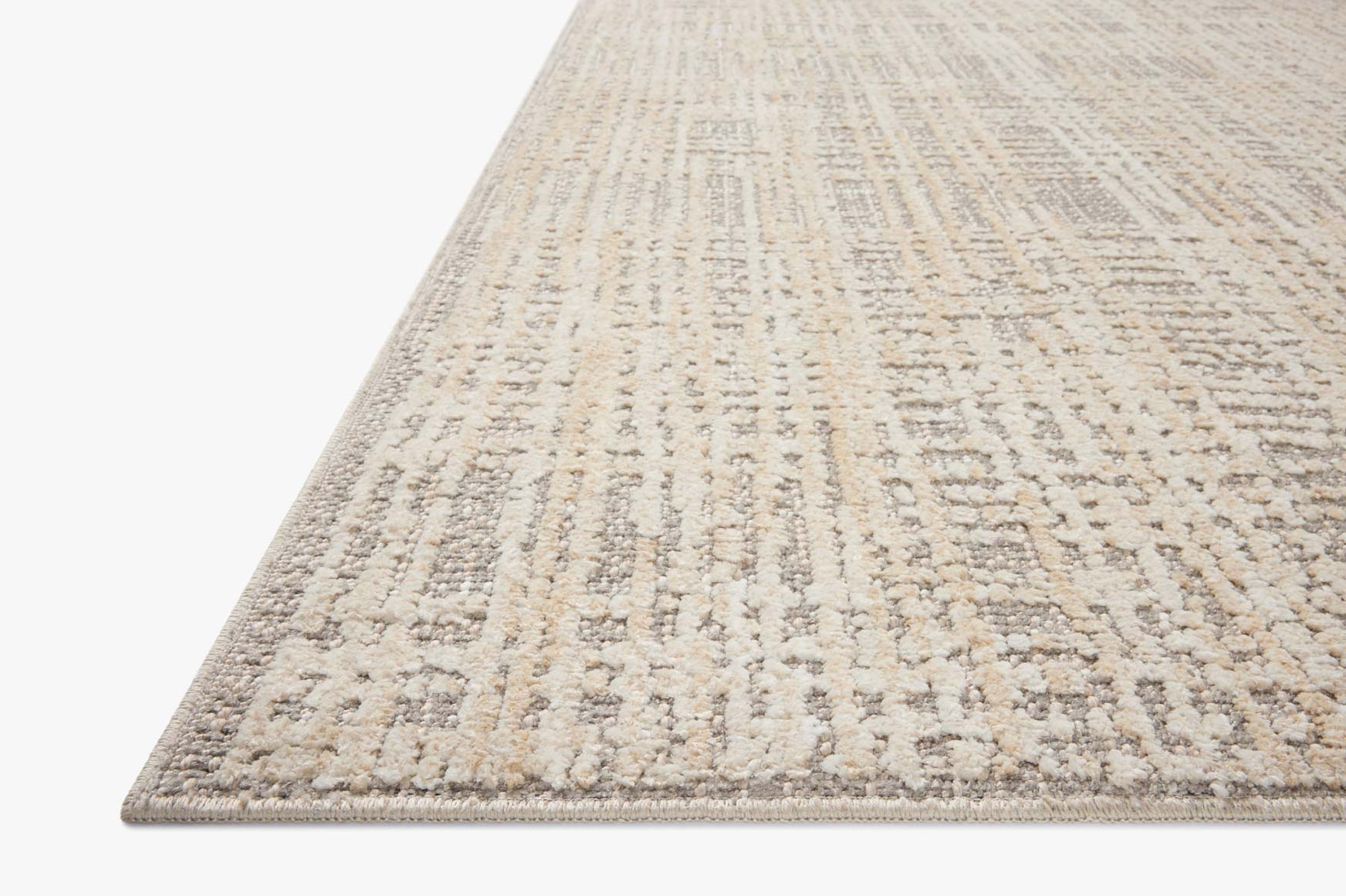 Amber Lewis x Loloi Bexley Natural / Dove Rug White Cliff Studio Area Rugs
