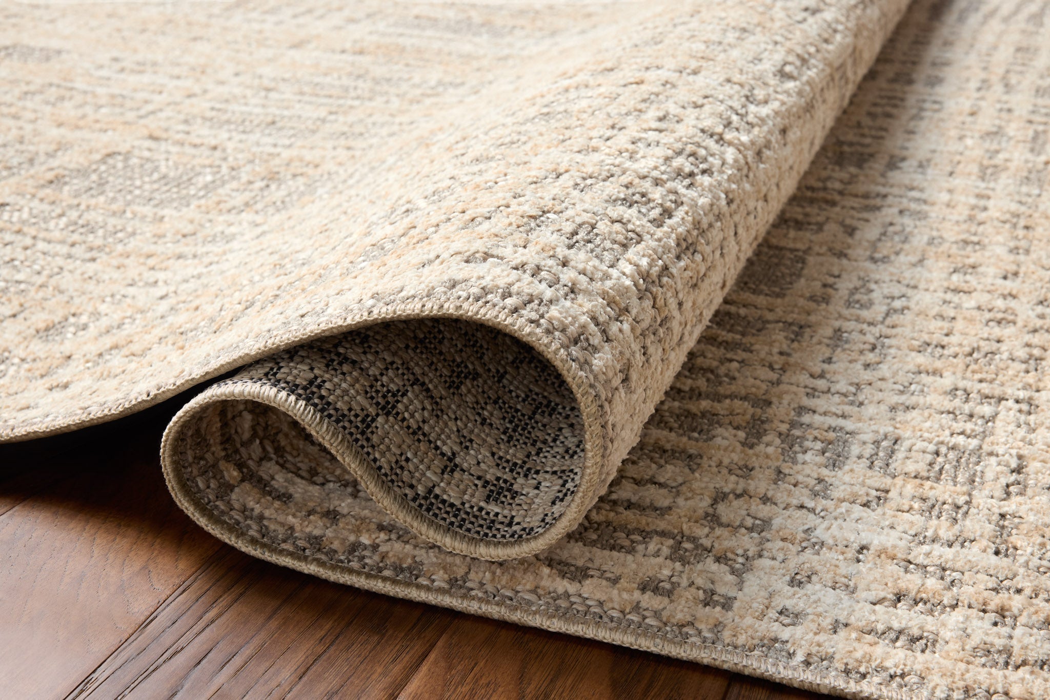 Amber Lewis x Loloi Bexley Natural / Dove Rug White Cliff Studio Area Rugs