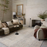 Amber Lewis x Loloi Bexley Natural / Slate Rug White Cliff Studio Area Rugs