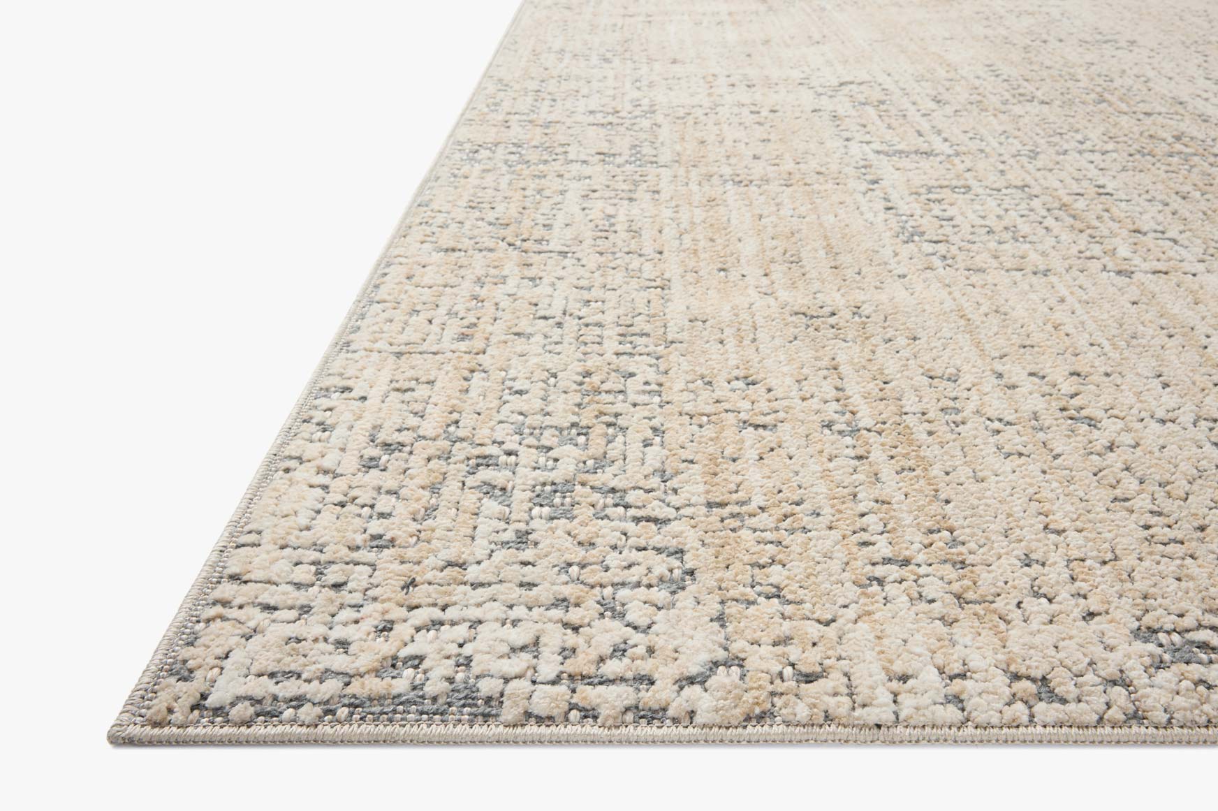 Amber Lewis x Loloi Bexley Natural / Slate Rug White Cliff Studio Area Rugs