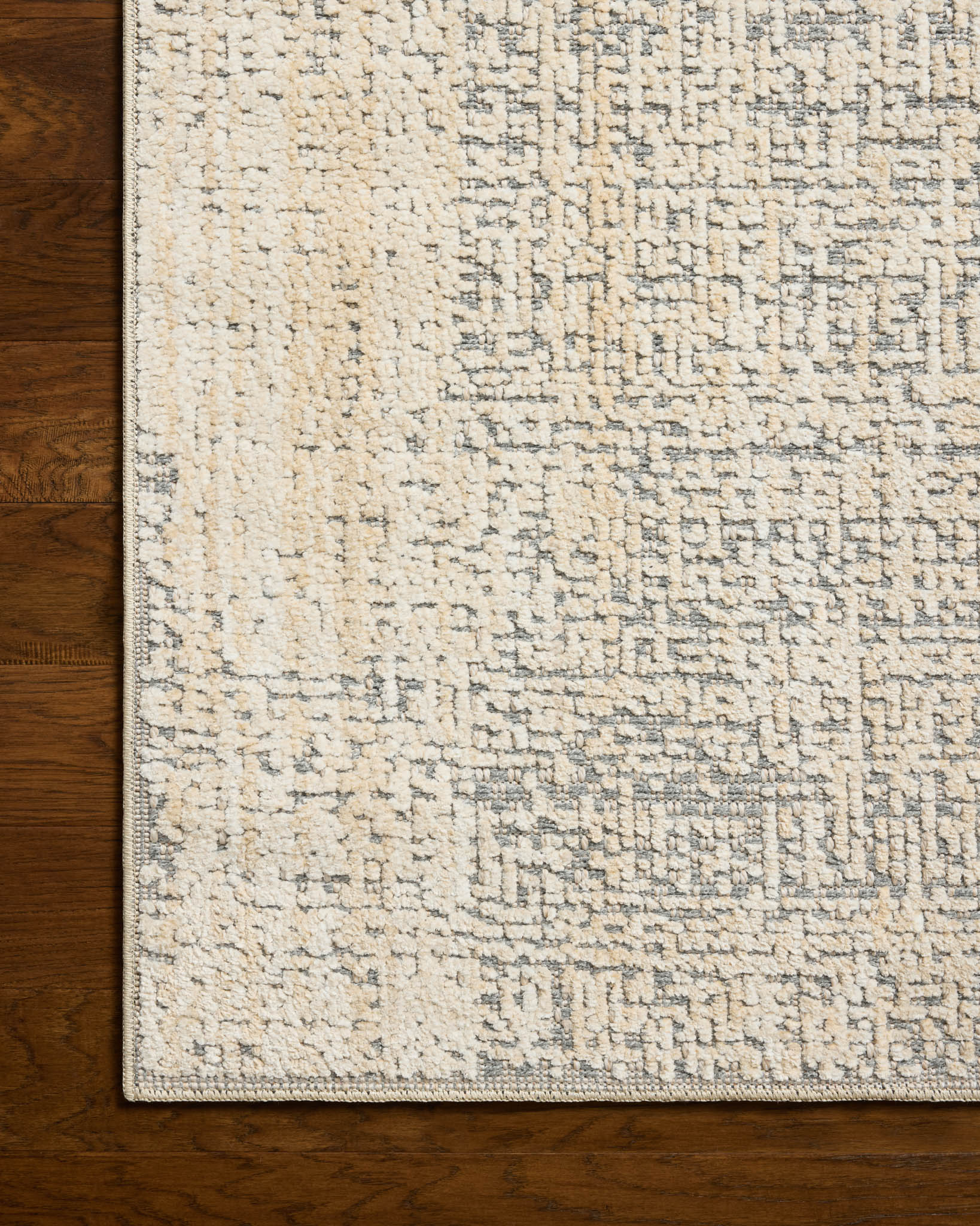 Amber Lewis x Loloi Bexley Natural / Slate Rug White Cliff Studio Area Rugs