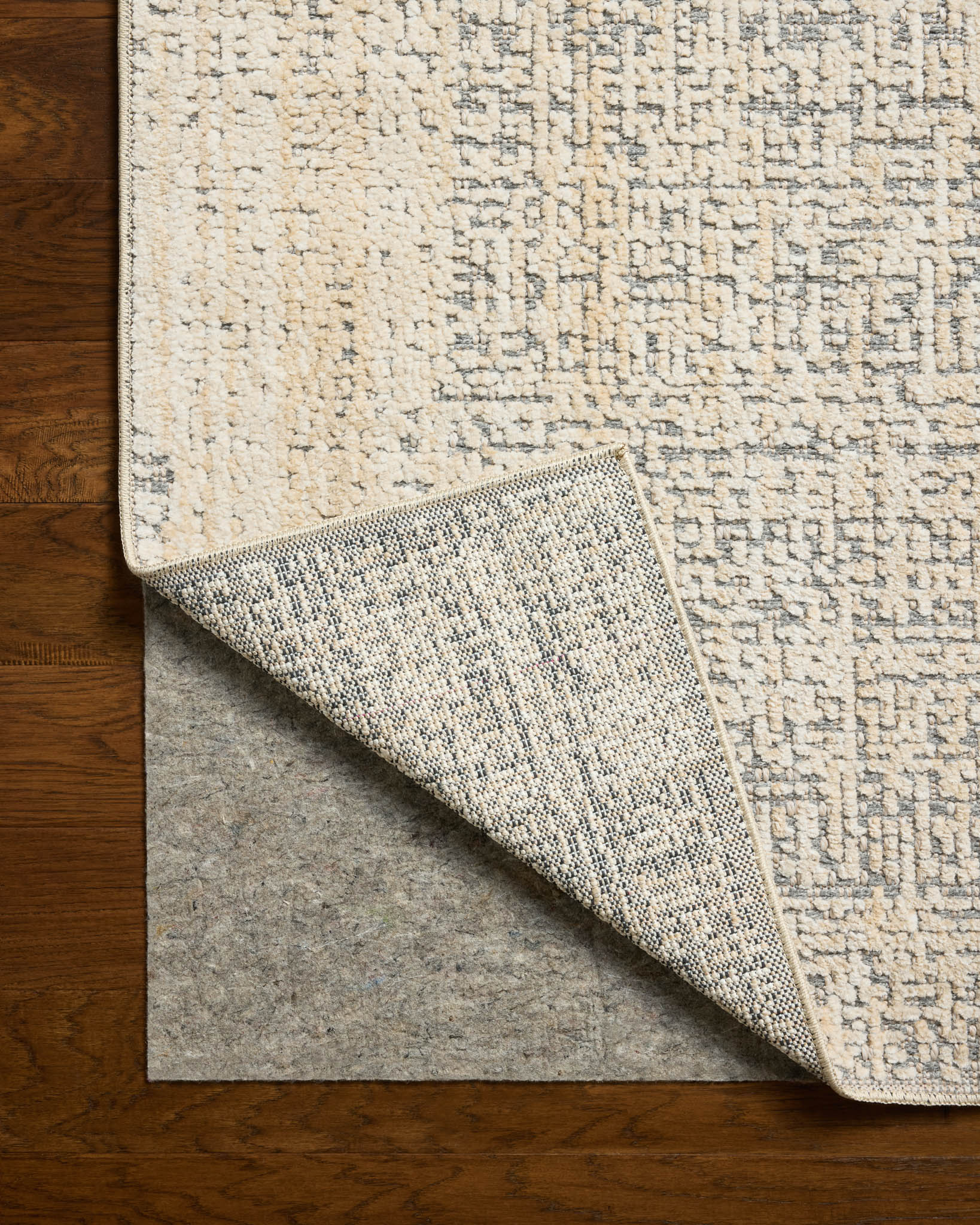 Amber Lewis x Loloi Bexley Natural / Slate Rug White Cliff Studio Area Rugs