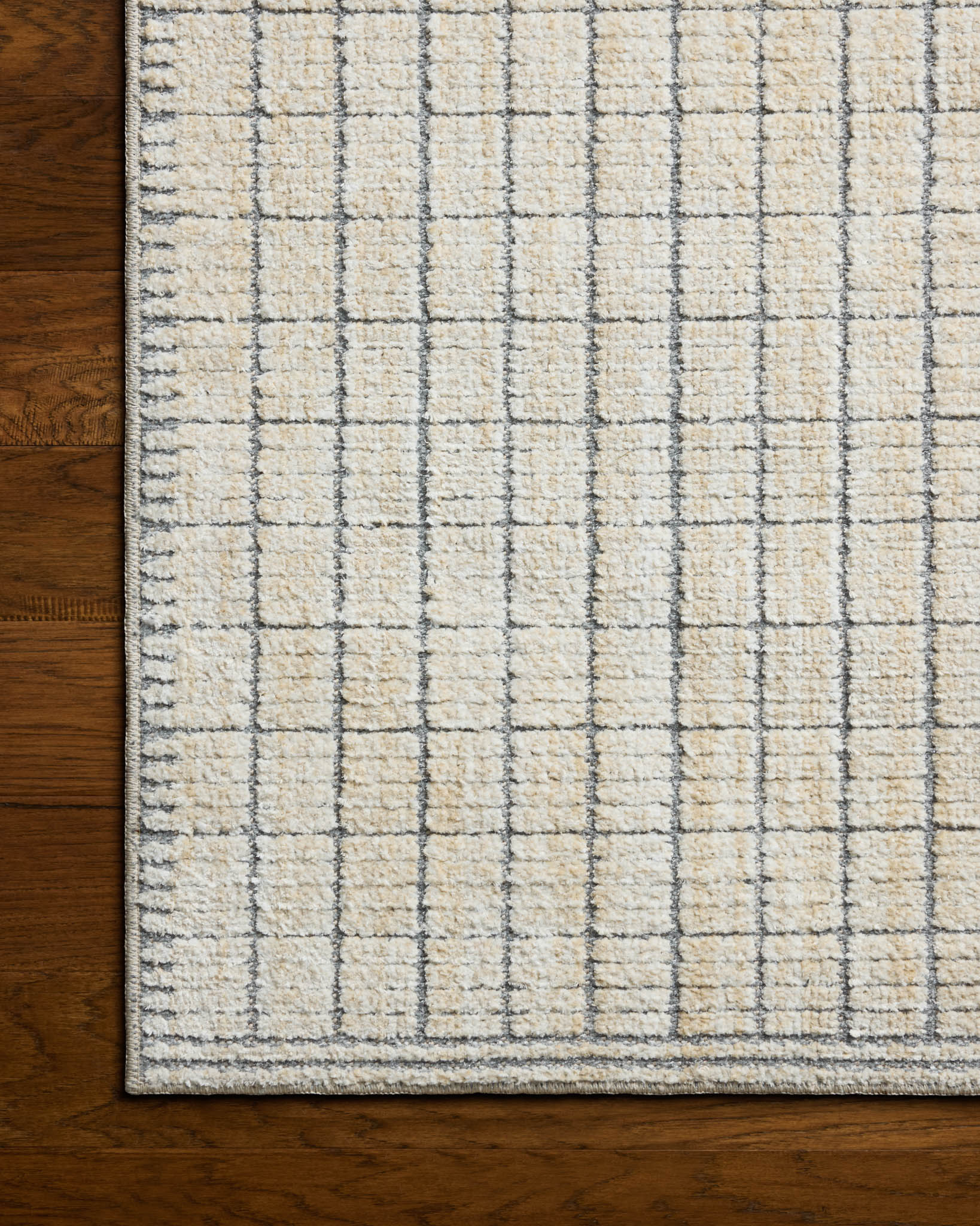 Amber Lewis x Loloi Bexley Slate / Natural Rug White Cliff Studio Area Rugs