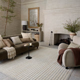 Amber Lewis x Loloi Bexley Slate / Natural Rug White Cliff Studio Area Rugs