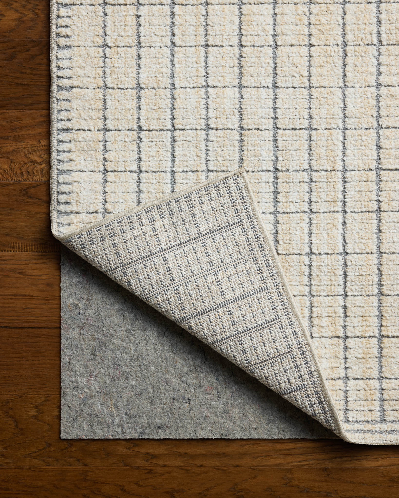 Amber Lewis x Loloi Bexley Slate / Natural Rug White Cliff Studio Area Rugs