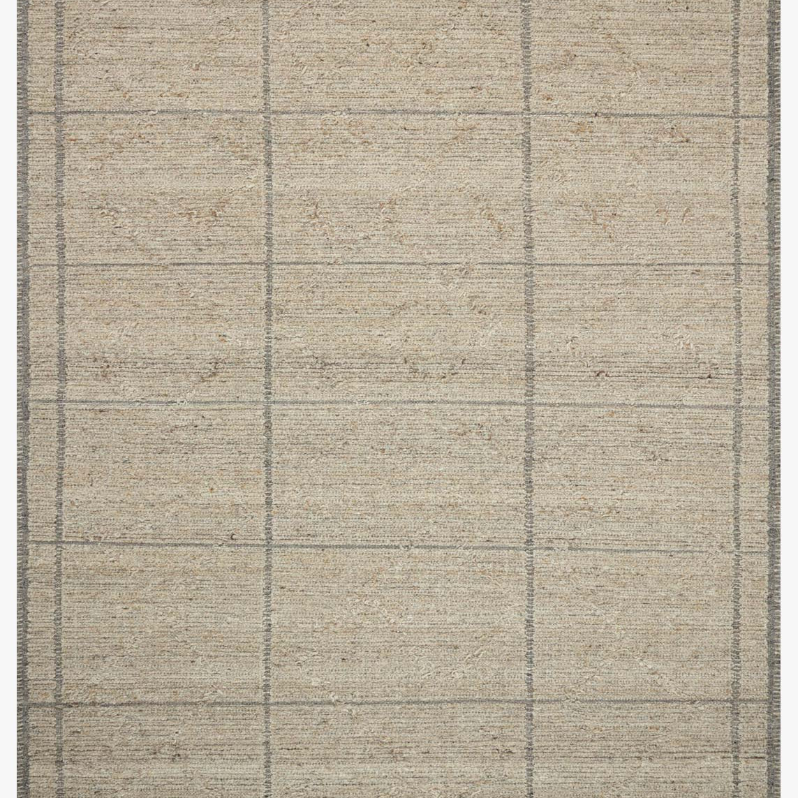 Amber Lewis x Loloi Bowie Fog / Grey Rug White Cliff Studio Area Rugs
