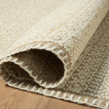 Amber Lewis x Loloi Bowie Ivory / Taupe Rug White Cliff Studio Area Rugs