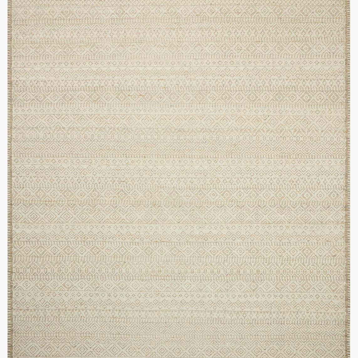 Amber Lewis x Loloi Bowie Ivory / Taupe Rug White Cliff Studio Area Rugs