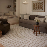 Amber Lewis x Loloi Cali Ivory / Tobacco 11' - 6" x 15' - 7" Area Rug White Cliff Studio Area Rugs