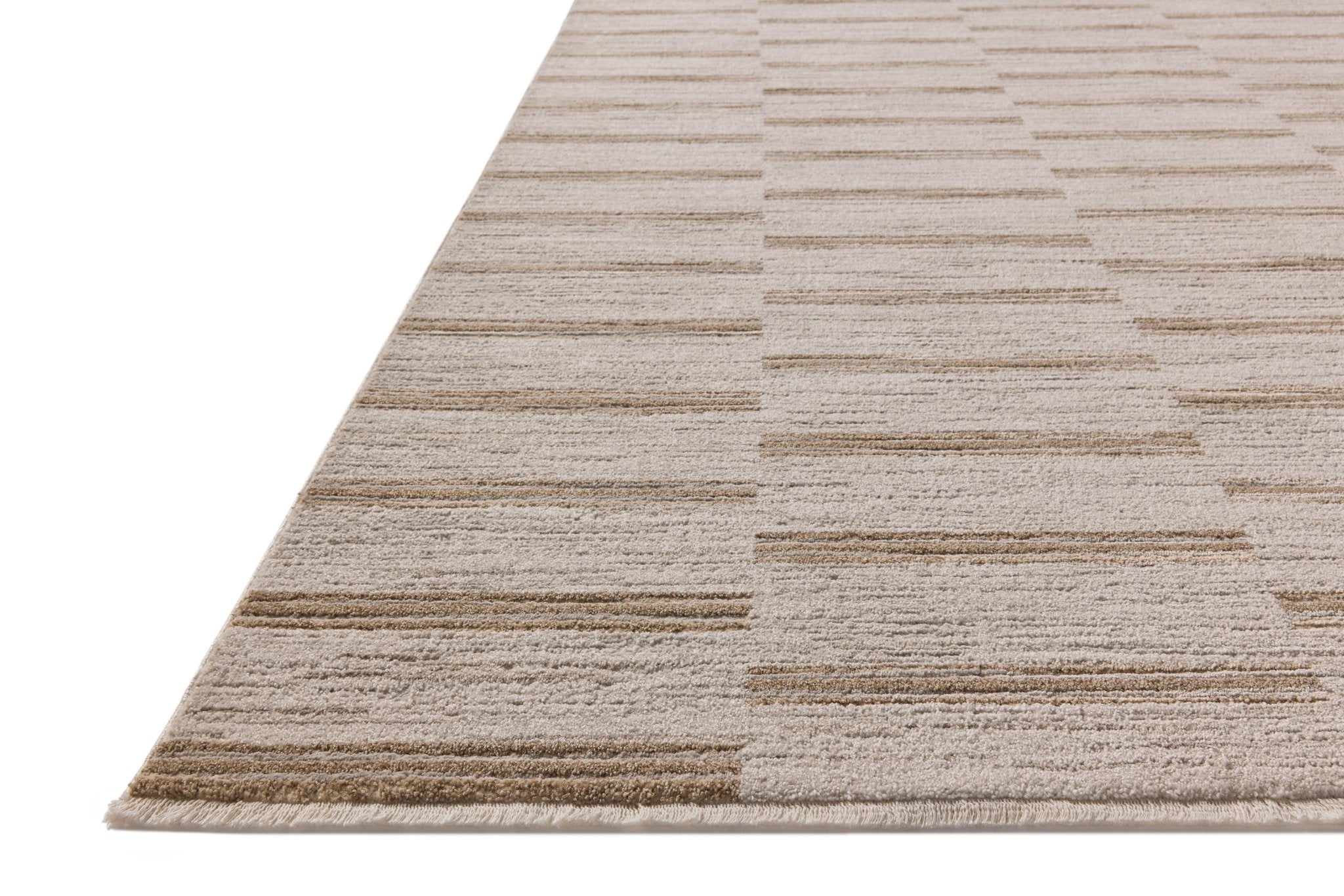 Amber Lewis x Loloi Cali Ivory / Tobacco 11' - 6" x 15' - 7" Area Rug White Cliff Studio Area Rugs