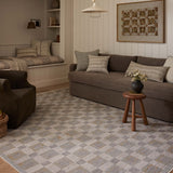 Amber Lewis x Loloi Cali Mist / Wheat 11' - 6" x 15' - 7" Area Rug White Cliff Studio Area Rugs