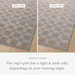 Amber Lewis x Loloi Cali Mist / Wheat 11' - 6" x 15' - 7" Area Rug White Cliff Studio Area Rugs