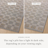 Amber Lewis x Loloi Cali Mist / Wheat 11' - 6" x 15' - 7" Area Rug White Cliff Studio Area Rugs