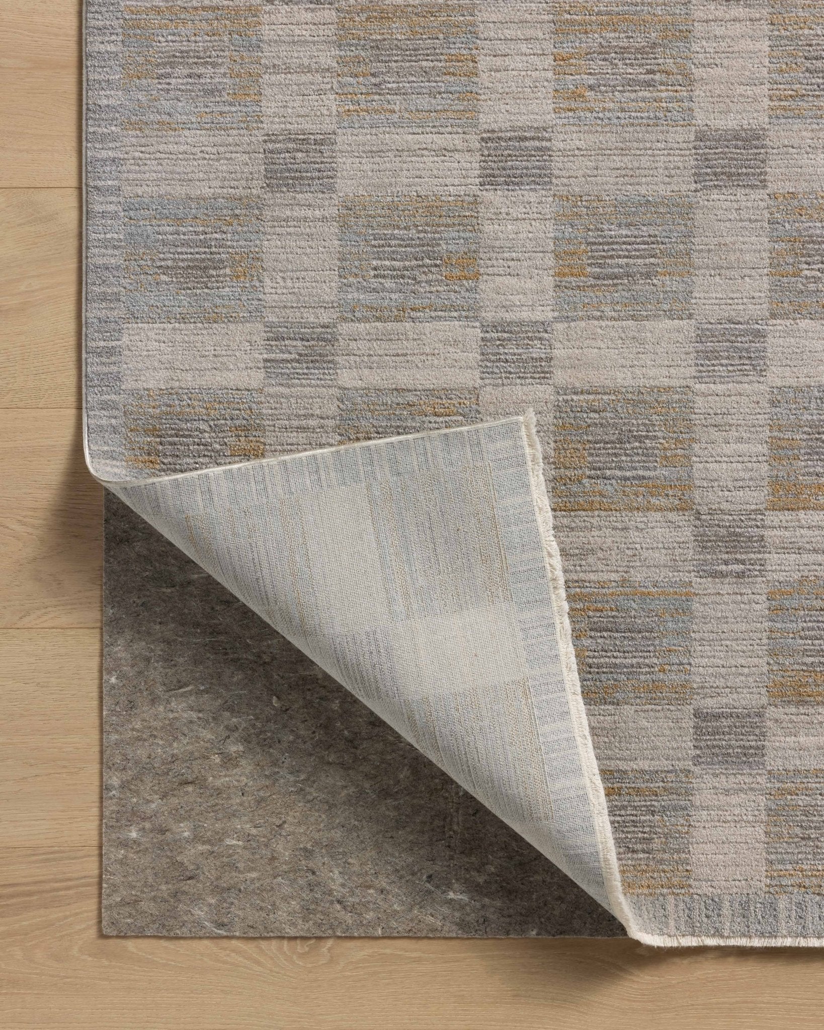 Amber Lewis x Loloi Cali Mist / Wheat 11' - 6" x 15' - 7" Area Rug White Cliff Studio Area Rugs