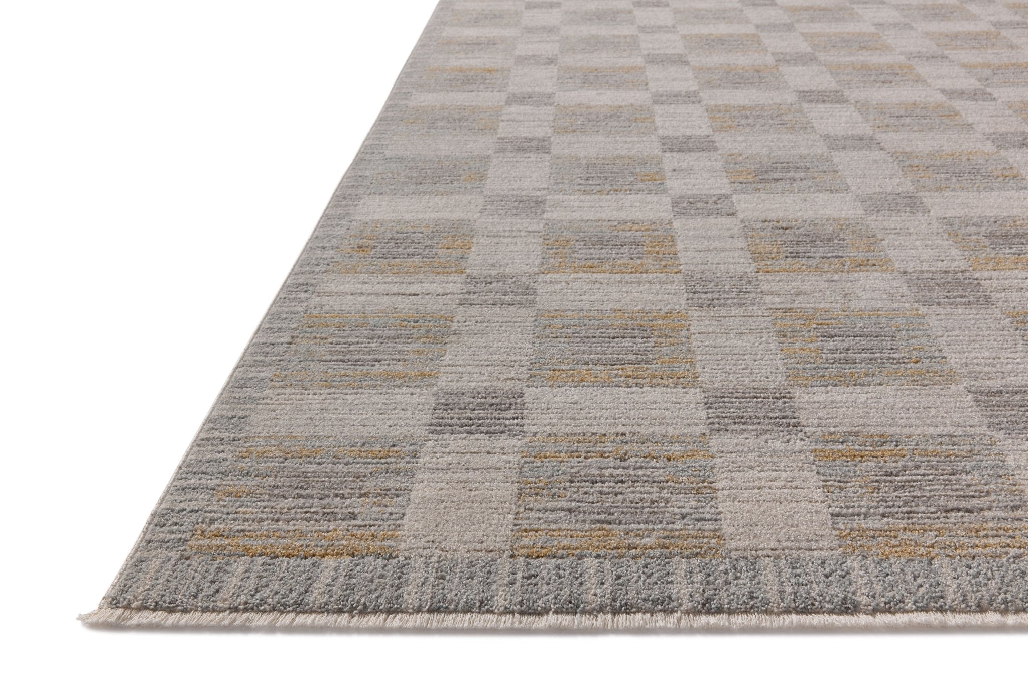 Amber Lewis x Loloi Cali Mist / Wheat 11' - 6" x 15' - 7" Area Rug White Cliff Studio Area Rugs
