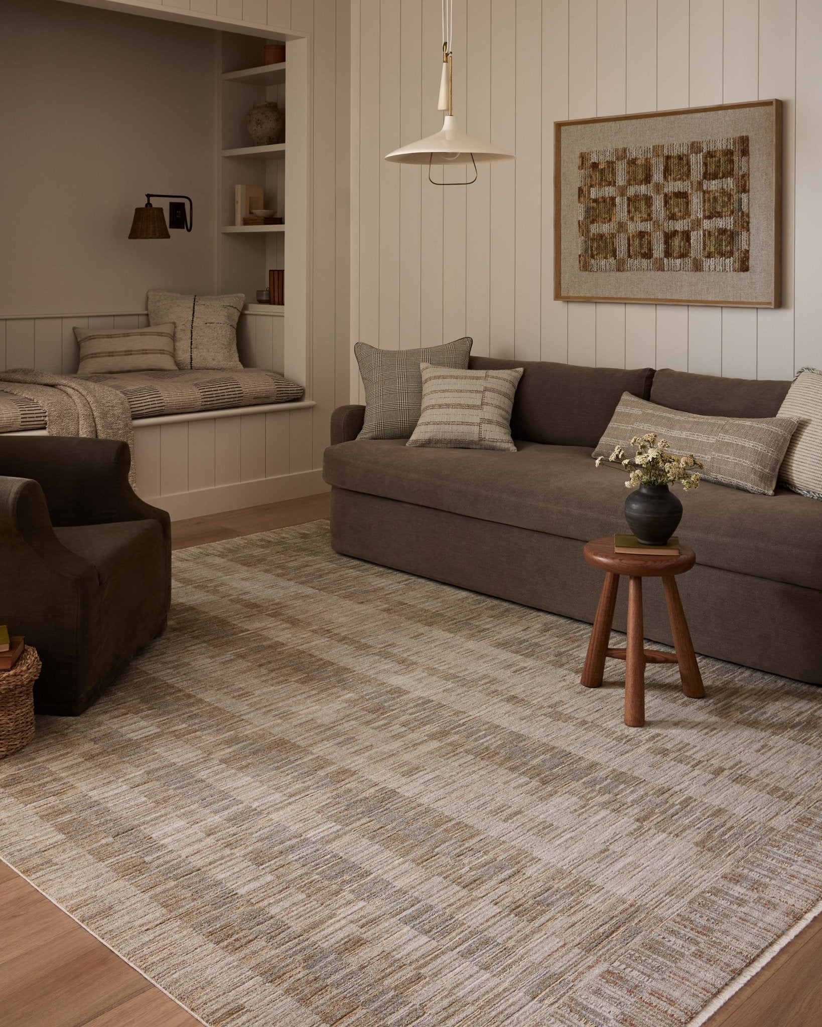 Amber Lewis x Loloi Cali Natural / Multi 11' - 6" x 15' - 7" Area Rug White Cliff Studio Area Rugs