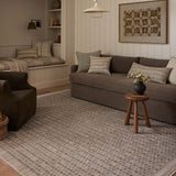 Amber Lewis x Loloi Cali Natural / Slate 11' - 6" x 15' - 7" Area Rug White Cliff Studio Area Rugs