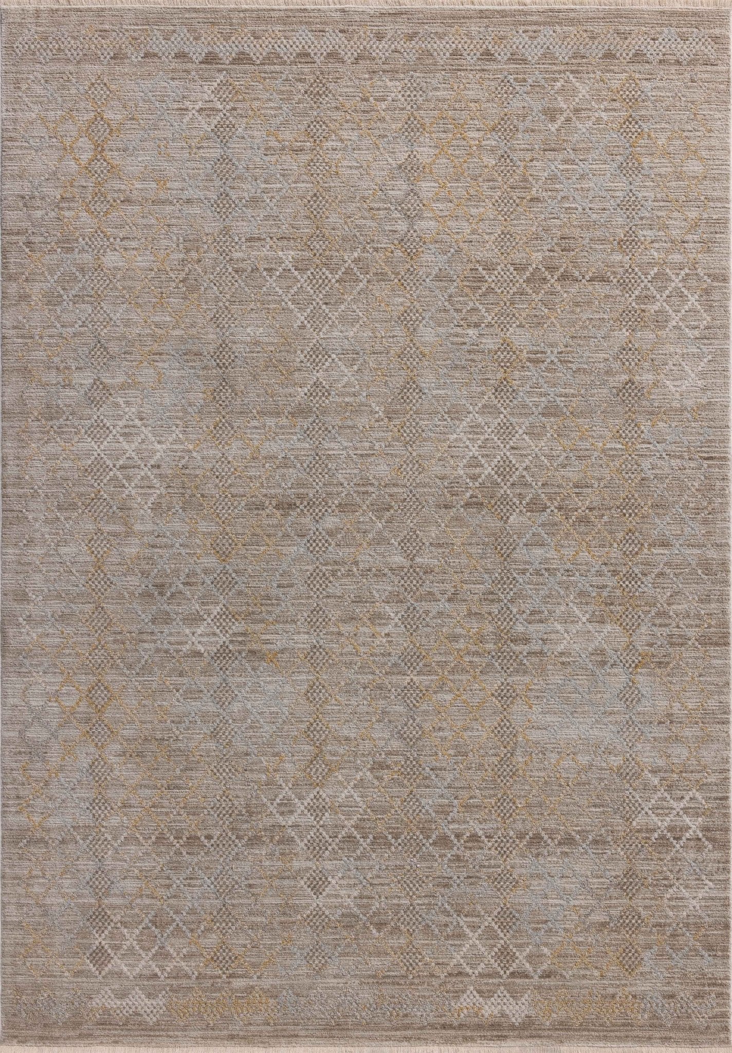 Amber Lewis x Loloi Cali Taupe / Multi 11' - 6" x 15' - 7" Area Rug White Cliff Studio Area Rugs