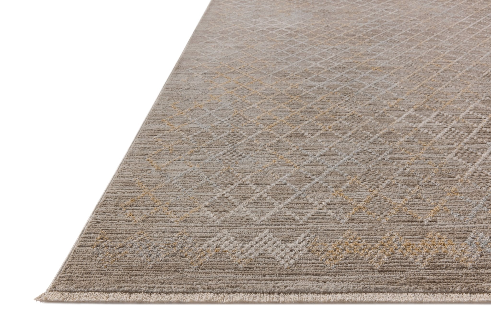 Amber Lewis x Loloi Cali Taupe / Multi 11' - 6" x 15' - 7" Area Rug White Cliff Studio Area Rugs