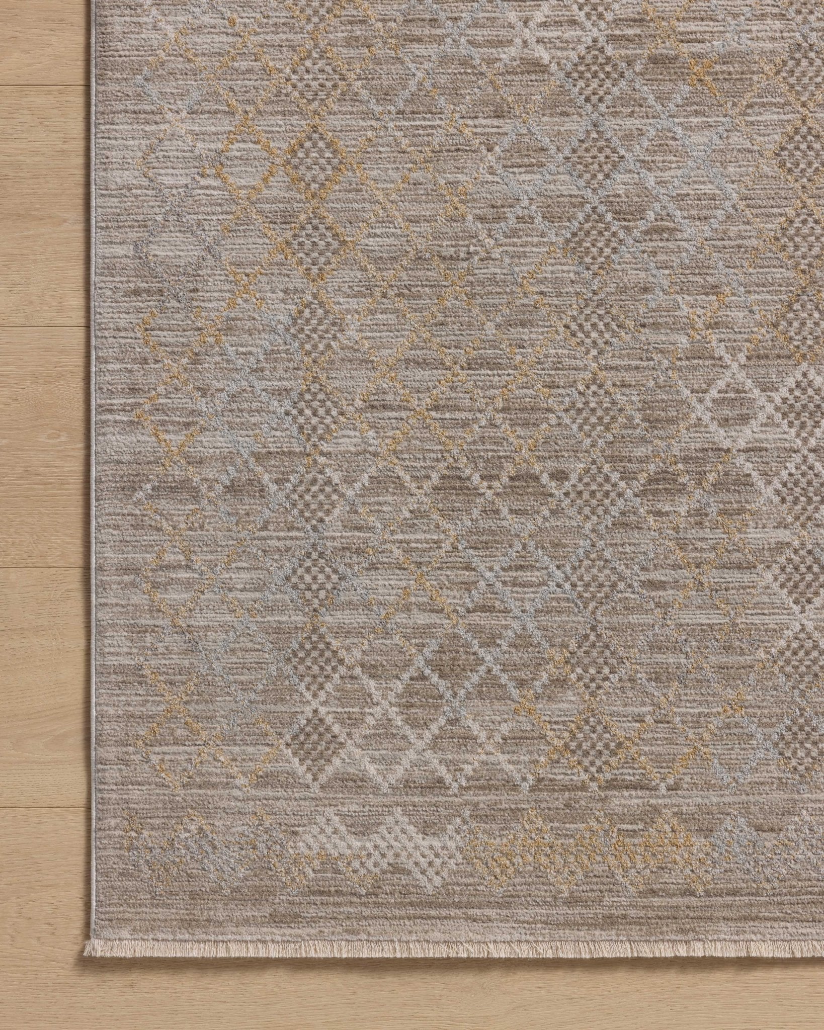 Amber Lewis x Loloi Cali Taupe / Multi 11' - 6" x 15' - 7" Area Rug White Cliff Studio Area Rugs