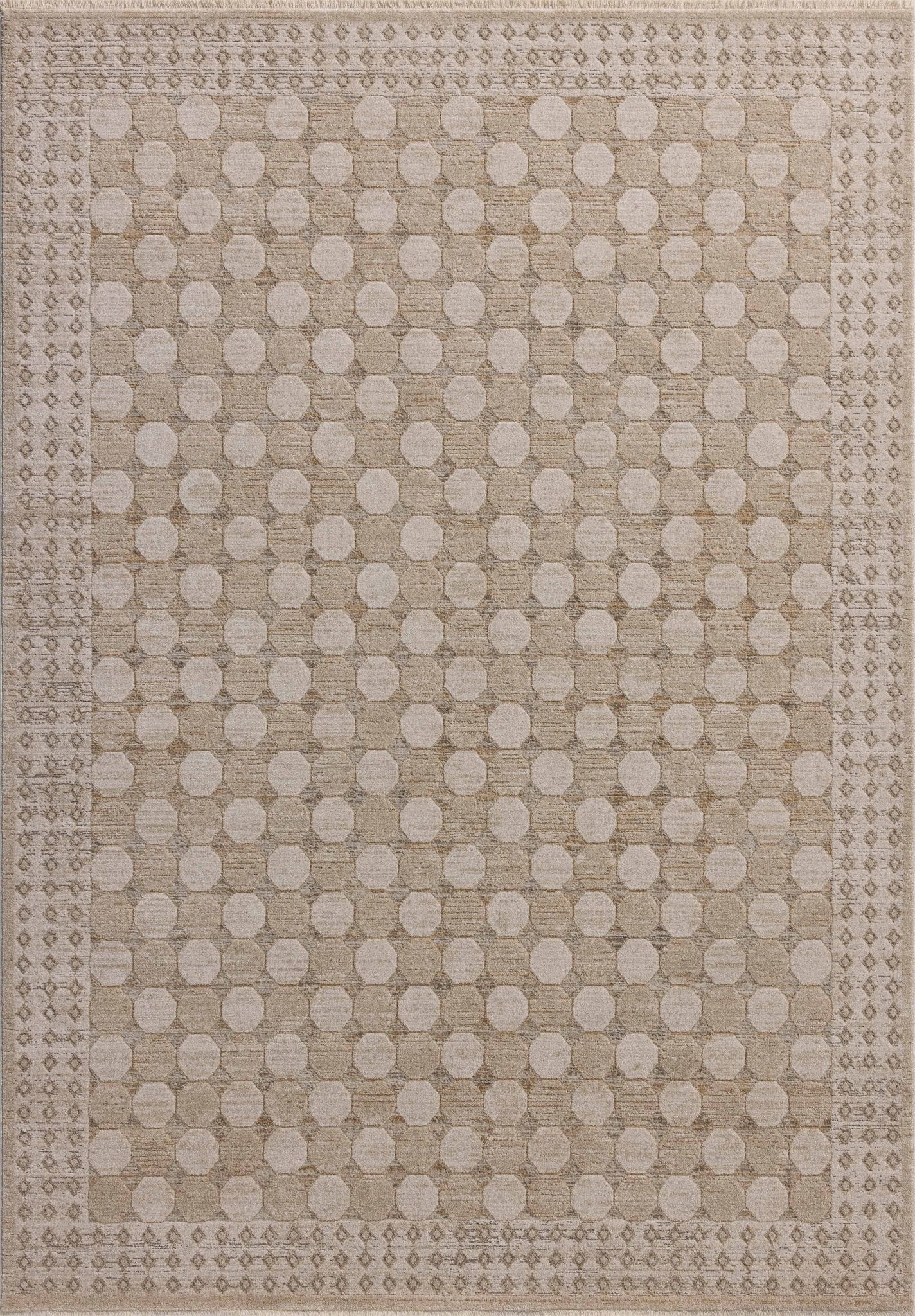 Amber Lewis x Loloi Cali Taupe / Natural 11' - 6" x 15' - 7" Area Rug White Cliff Studio Area Rugs